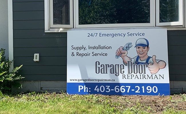 Contact Information of Garage Door Repairman